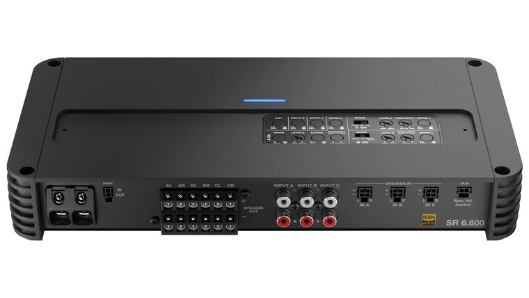 Audison SR6.600v2 versterker 6 kanaals 1120 watts RMS