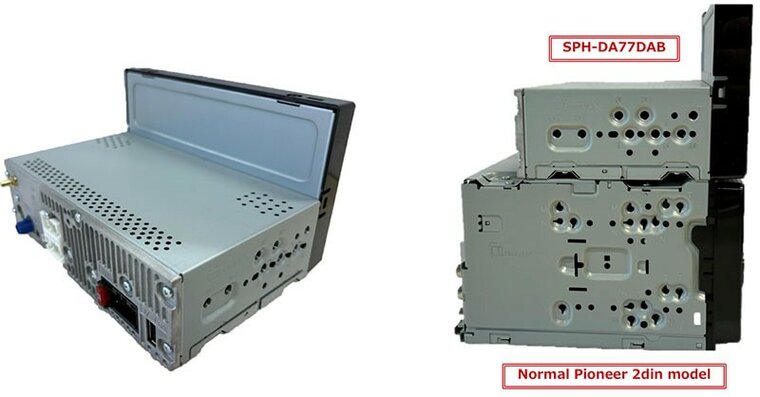 Pioneer SPH-DA77DAB android auto & apple carplay dab radio