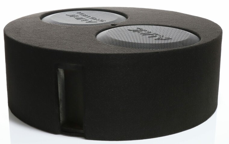 Audio System Subframe M10-2 EVO2-D4 reservewiel bassreflex kist 10 inch 600 watts RMS