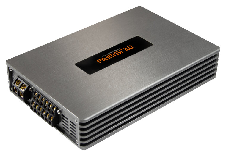 MusWay M6PRO versterker 6 kanaals 1500 watts RMS met 10 kanaals DSP