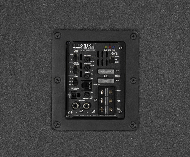 Hifonics Atlas ATL12BPA actieve 12 inch bandpass kist 460 watts RMS