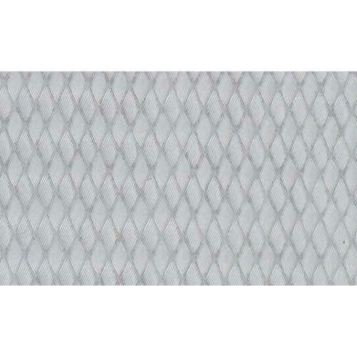 Hoedenplank stof carbon look zilver 100 x 140 cm