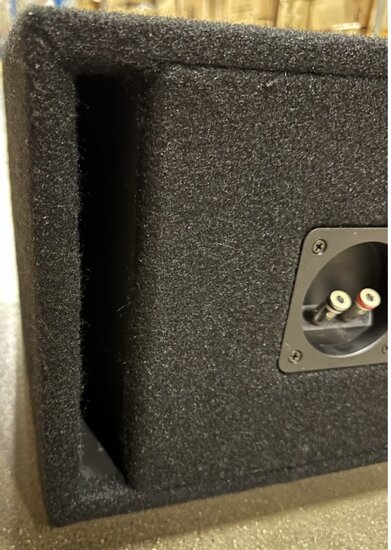 Auto Connect VE18E lege gepoorte subwoofer kist 8 inch circa 17 liters