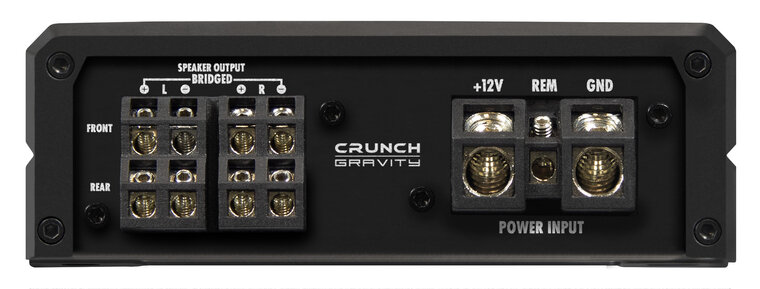 Crunch GTX1000.4D versterker 4 kanaals 500 watts RMS