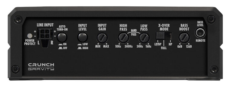 Crunch GTX1200.2D versterker 2 kanaals 600 watts RMS