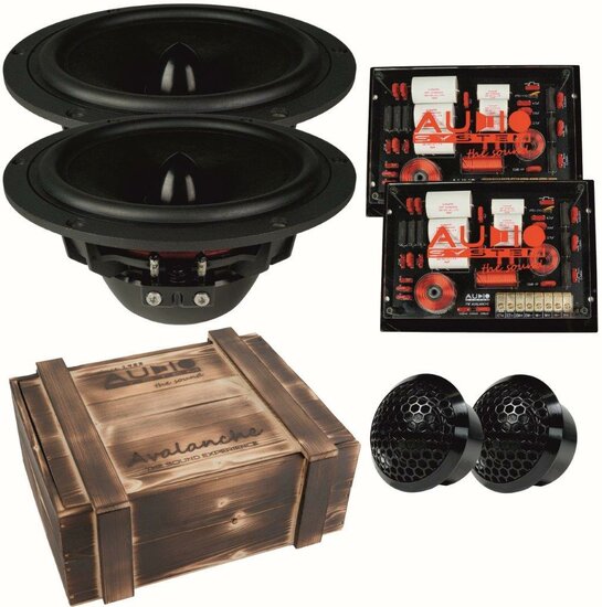 Audio System Avalanche 165-2 passief high end 16,5 cm 2-weg compo 150 watts RMS 3 ohms