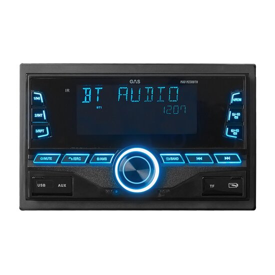 GAS AUDIO MAD M230-BTN autoradio 2-din usb bluetooth app control