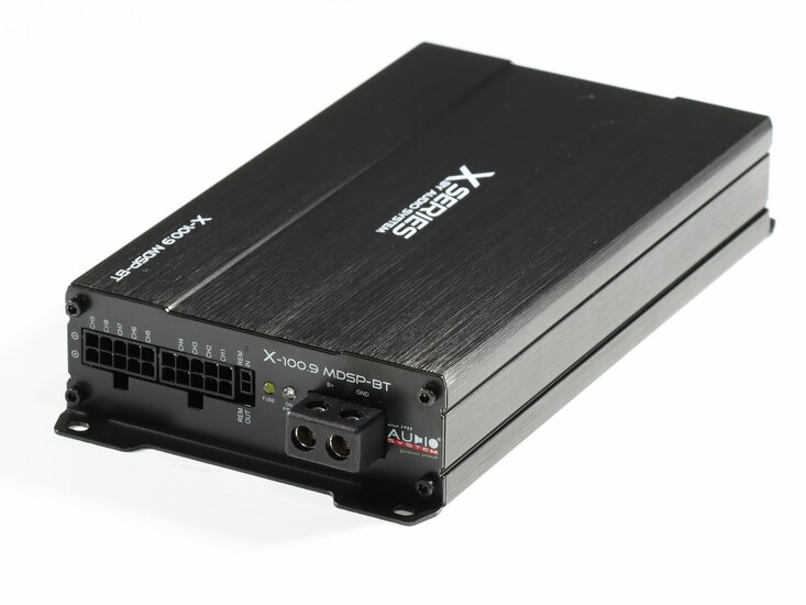 Audio System X100.9MDSP-BT versterker 9 kanaals met 13 kanaals DSP &amp; bluetooth