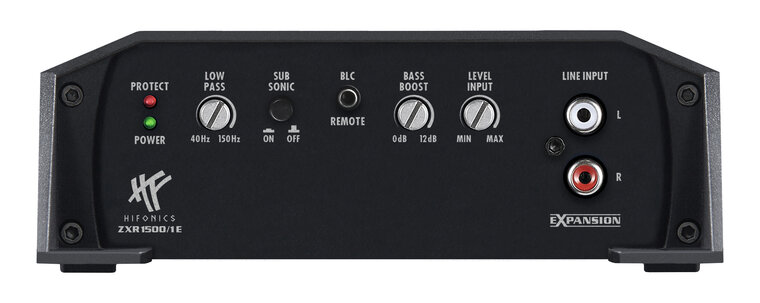 Hifonics Zeus ZXR1500.1E mono block versterker 1500 watts RMS 1 ohms