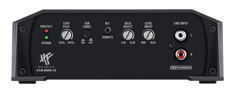 Hifonics Zeus ZXR1000.1E mono block versterker 1000 watts RMS 1 ohms