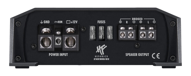 Hifonics Zeus ZXR900.2E versterker 2 kanaals 900 watts RMS