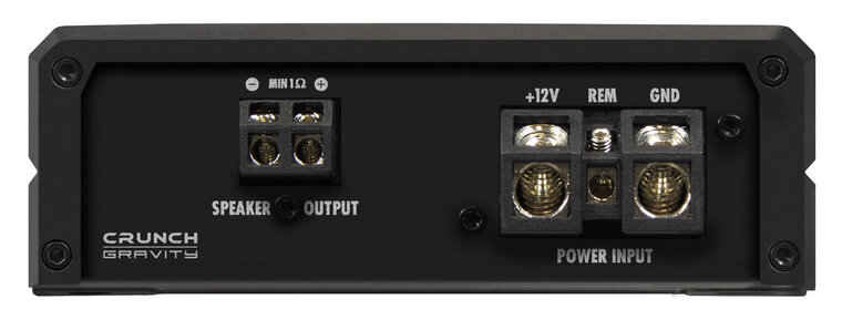 Crunch Gravity GTX2250.1D mono block versterker 1125 watts RMS 1 ohms
