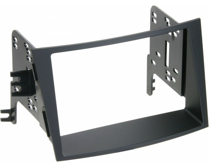 2-DIN Paneel Subaru Legacy V (BM/BR) / Outback IV ((BM/BR) 2009-2015 Kleur: Zwart (METRA) 