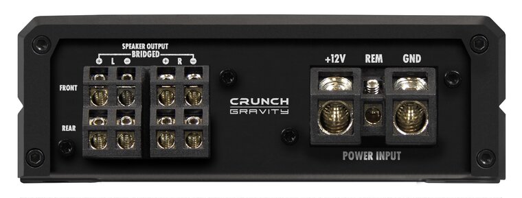 Crunch Gravity GTX1600.4D versterker 4 kanaals 800 watts RMS