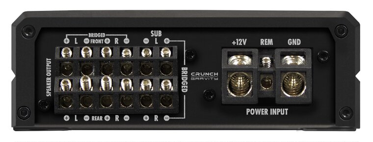 Crunch Gravity GTX2600.6D versterker 6 kanaals 1320 watts RMS