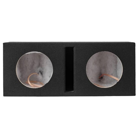 Auto Connect VE208E lege gepoorte subwoofer kist 2 x 8 inch circa 39 liters