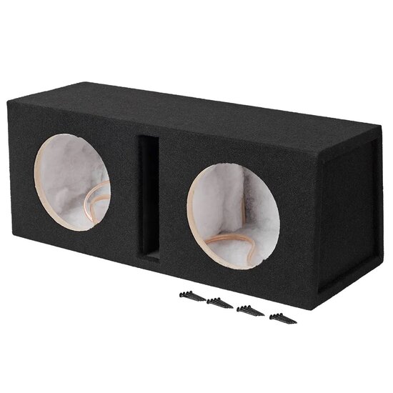 Auto Connect VE208E lege gepoorte subwoofer kist 2 x 8 inch circa 39 liters