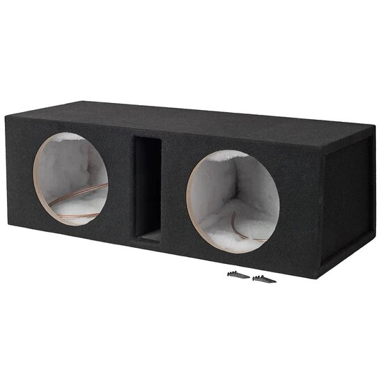 Auto Connect VE210E lege gepoorte subwoofer kist 2 x 10 inch circa 60 liters