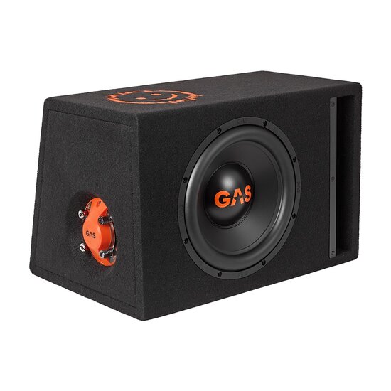 GAS AUDIO MAD B2-110V bassreflex kist 10 inch 300 watts RMS DVC 2 ohms