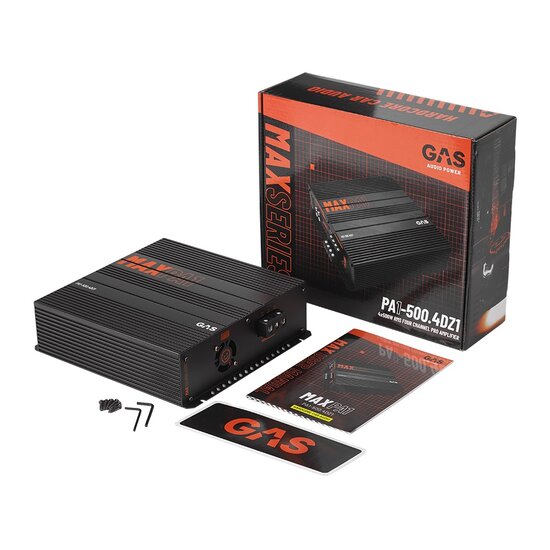 GAS AUDIO MAX PA1-500.4DZ1
