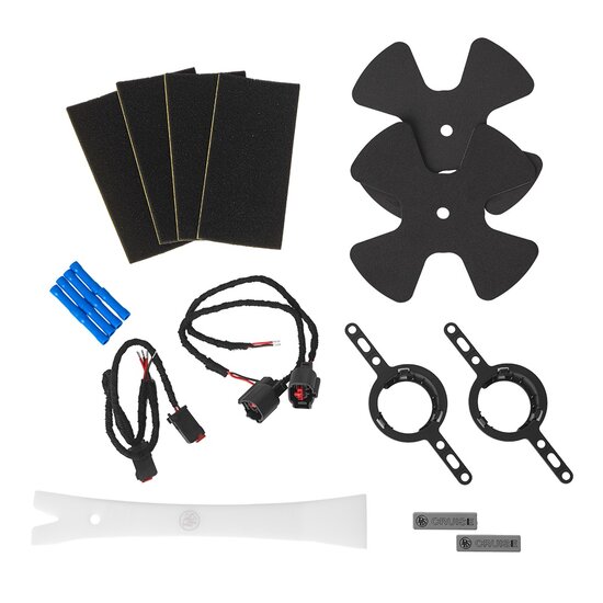 DLS Cruise CRPP-OP1.6 custom fit 16,5 cm compo luidspreker set 100 watts RMS 3 ohms voor OPEL