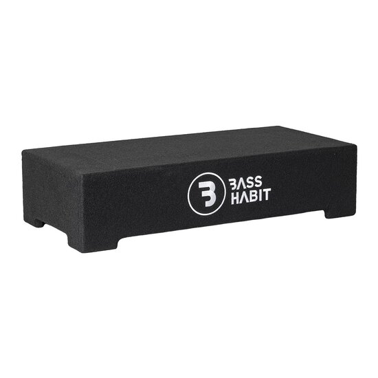 Bass Habit Play2 PL2212SR downfire gesloten kist 12 inch 500 watts RMS DVC 2 ohms