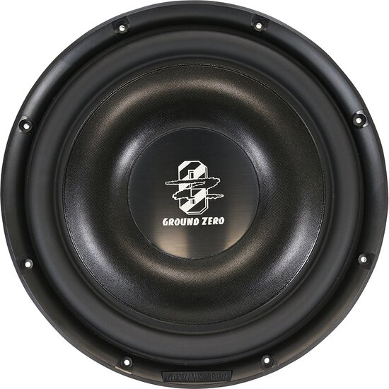 Ground Zero GZRW300-D2 FLAT subwoofer 12 inch 450 watts RMS DVC 2 ohms
