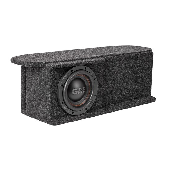 GAS AUDIO MAX B1-16VW4 custom fit bassreflex kist 6.5 inch 400 watts RMS DVC 1 ohms voor ID4 ID5 ID7 Q4 en Enyaq