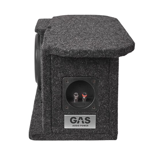 GAS AUDIO MAX B1-16VW4 custom fit bassreflex kist 6.5 inch 400 watts RMS DVC 1 ohms voor ID4 ID5 ID7 Q4 en Enyaq