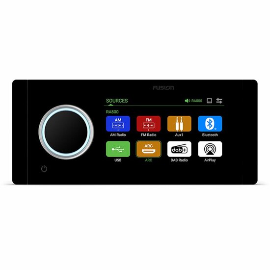 Fusion Apollo MS-RA800 watersport stereo receiver high res audio en wifi