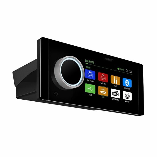 Fusion Apollo MS-RA800 watersport stereo receiver high res audio en wifi