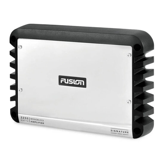Fusion SG-DA12250 marine mono block versterker 1100 watts RMS 1 ohms