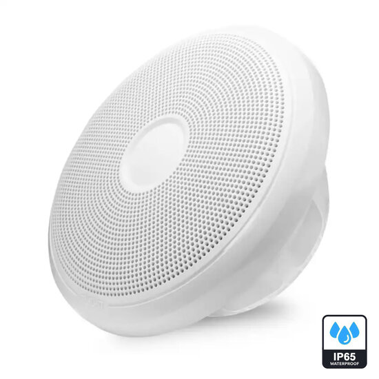 Fusion XS-SC10CWB marine subwoofer 10 inch 120 watts RMS met zwart/wit grille