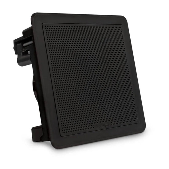 Fusion FM-F77SB vierkante marine luidspreker zwart inbouw 20 cm 50 watts RMS 4 ohms
