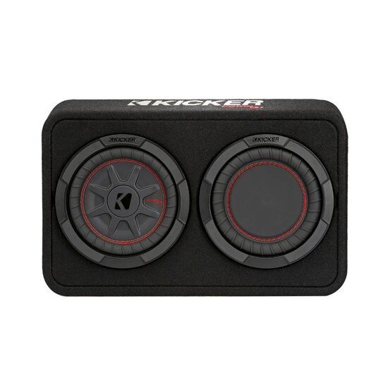 Kicker TCWRT82 compacte 8 inch gesloten kist 300 watts RMS 2 ohms
