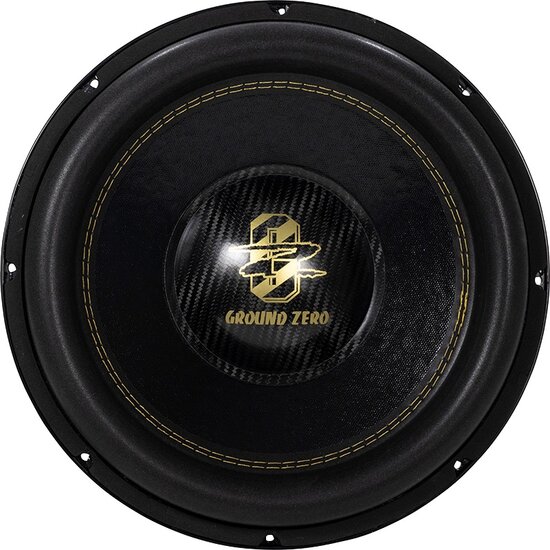 Ground Zero GZW12-30A Limited Edition 12 inch subwoofer 1500 watts RMS DVC 2 ohms