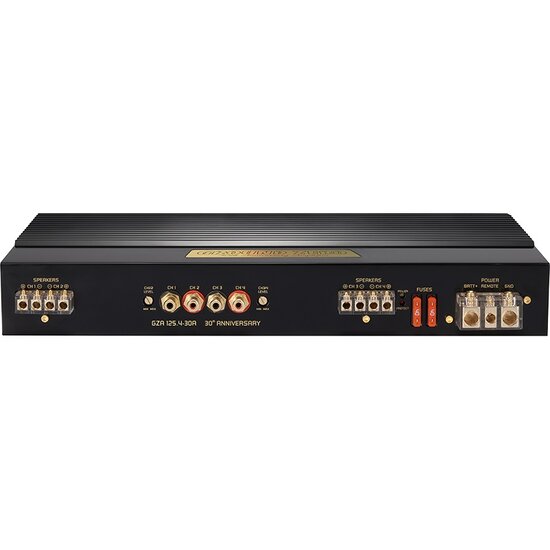 Ground Zero GZA125.4-30A Limited Edition 4 kanaals SQ versterker 960 watts RMS