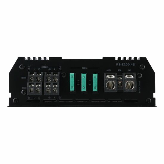 Reiss Audio RS-Z200.4D versterker 4 kanaals 1200 watts RMS