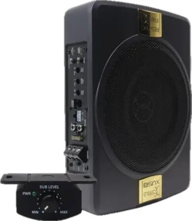 Xcelsus XUS8 actieve&quot;underseat&quot; subwoofer 8 inch 150 watt RMS