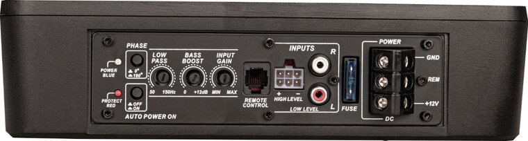 Rebec Audio U10 actieve 10 inch underseat subwoofer 150 watts RMS