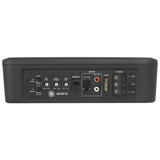 DLS ACW10 actieve underseat subwoofer 10 inch 200 watts RMS