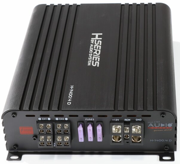 Audio System Helon H1400.4D versterker 4 kanaals 1400 watts RMS