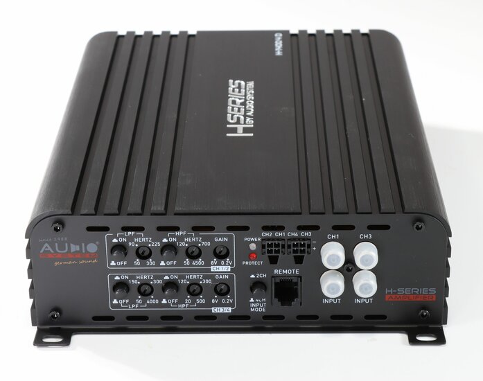 Audio System Helon H1400.4D versterker 4 kanaals 1400 watts RMS