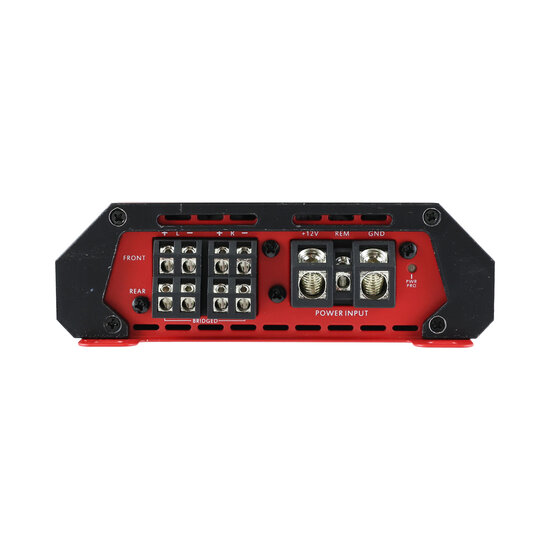 Reiss Audio RS-Q4080.4R (RED) versterker 4 kanaals 480 watts RMS