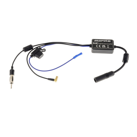 AMPIRE: CPR60 1-Din DAB+ autoradio met draadloos Apple Carplay &amp; Android Auto