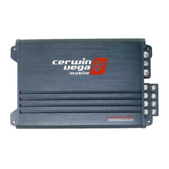 Cerwin Vega XED400.4D versterker 4 kanaals 360 watts RMS