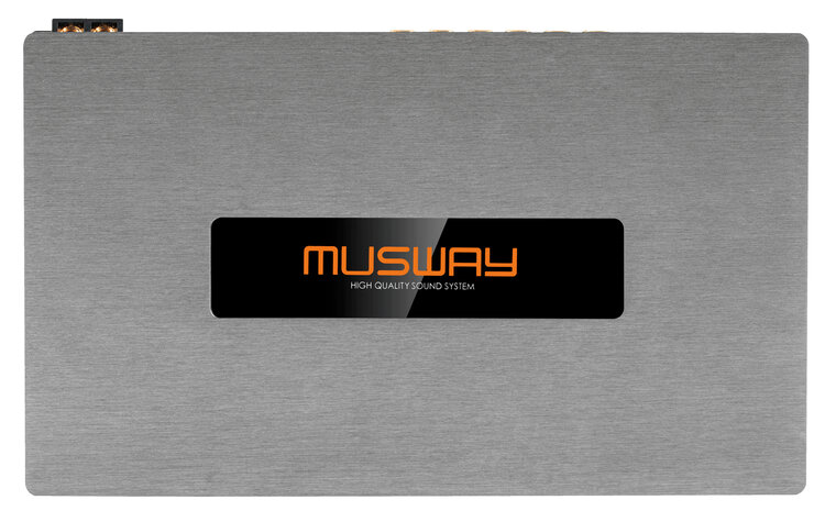 MusWay M10v2-512k dsp versterker 10 kanaals met 1540 watts RMS