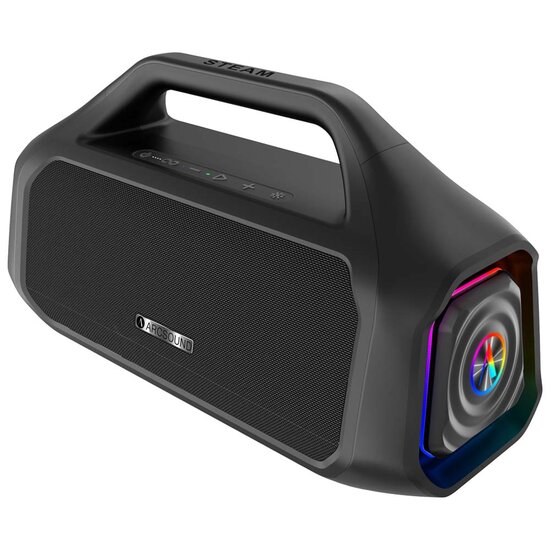 ArcSound STEAM draagbaar bluetooth luidspreker systeem 200 watts RMS met party LEDS