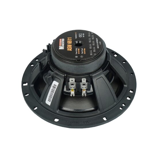 German Maestro Alpha AS6511 luidspreker set 16,5 cm 2-weg compo 50 watts RMS 4 ohms