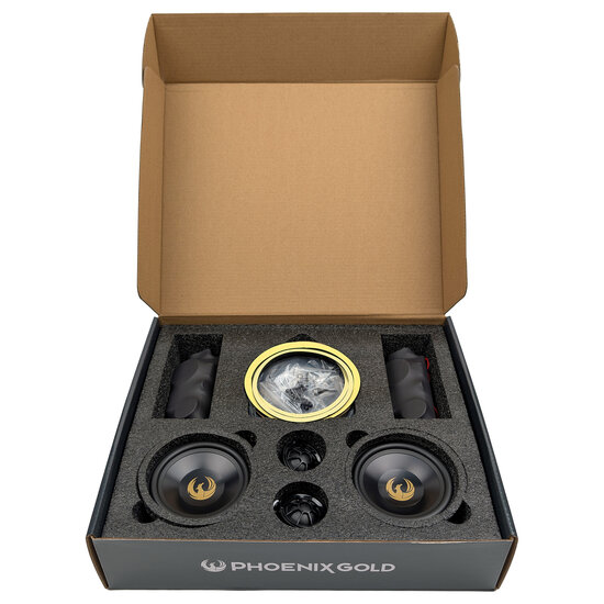 Phoenix Gold ZD-BMW4CS custom fit 10 cm 2-weg compo set 60 watts RMS BMW &amp; MINI